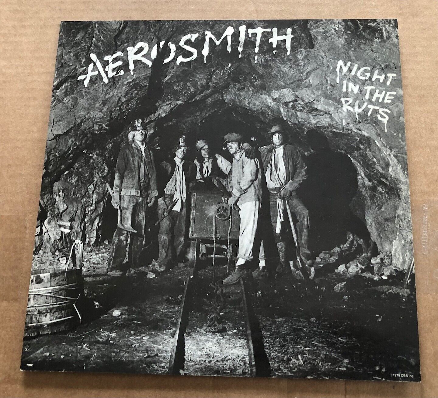 Aerosmith Night In The Ruts Rare Original Promo 12 X 12 Poster Flat 1979
