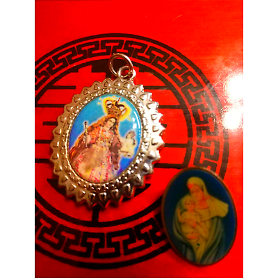 Vintage~religious Lot~pendant & Pin