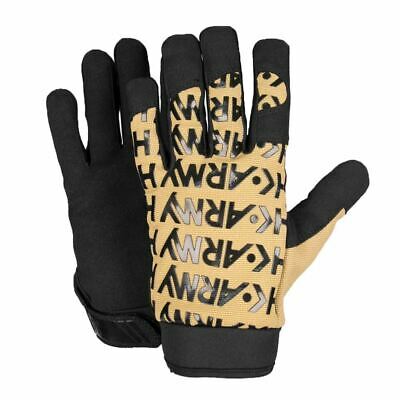 Hk Army Hstl Line Paintball Gloves - Tan/black - Large