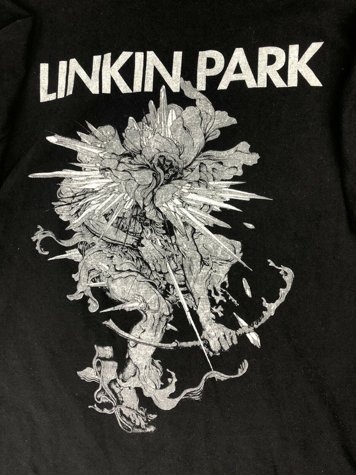 Linkin Park Carnivores Tour 2014 Band Shirt Afi 30 Seconds To Mars Rare Back