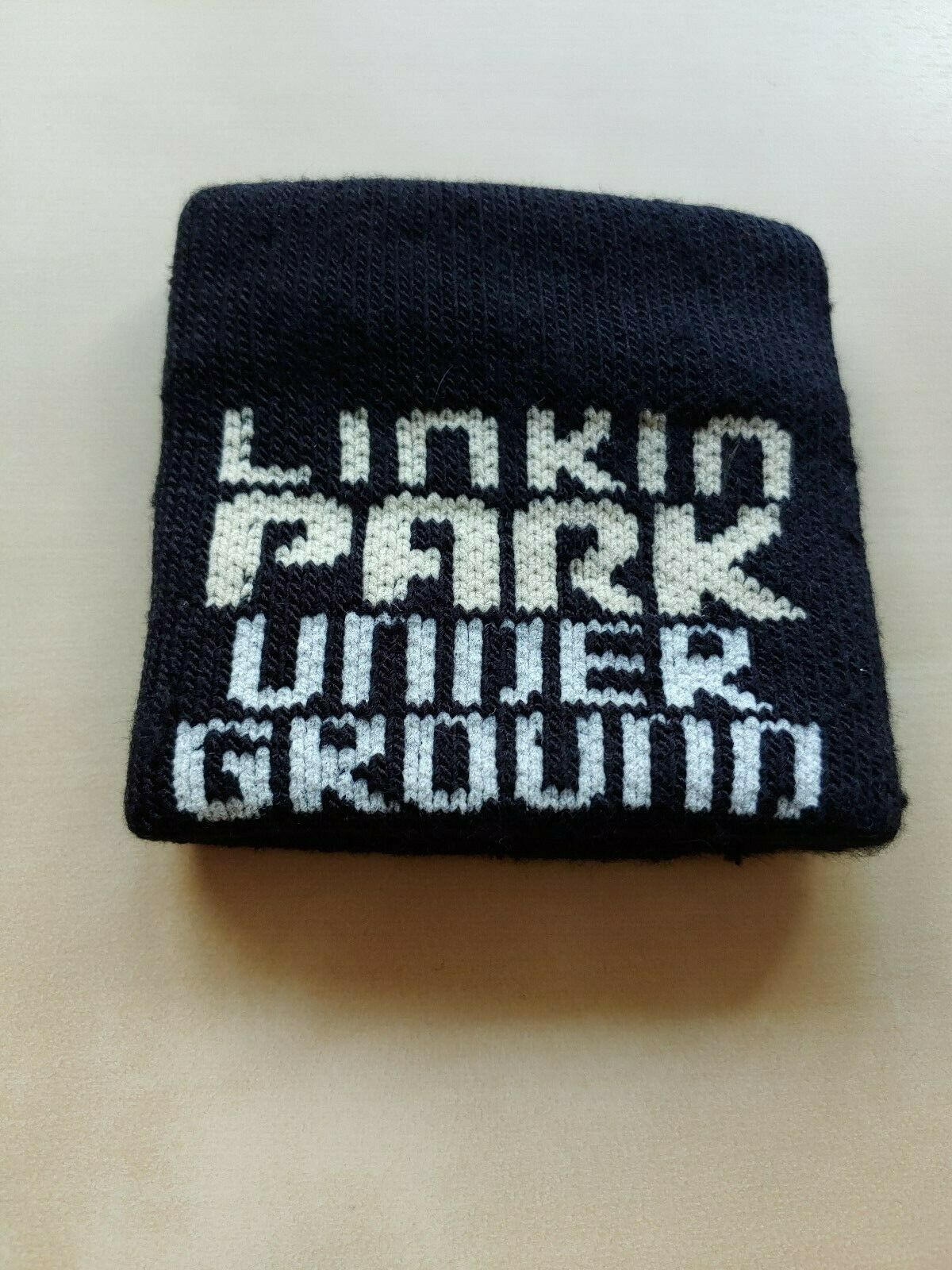 Lpu Linkin Park Underground Knit Wristband Sweatband Black