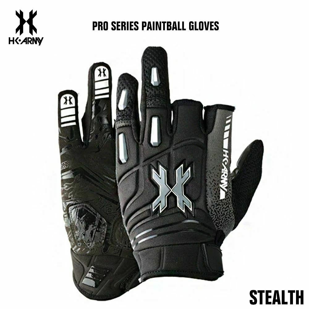 Hk Army Pro Paintball Gloves - Stealth - Large