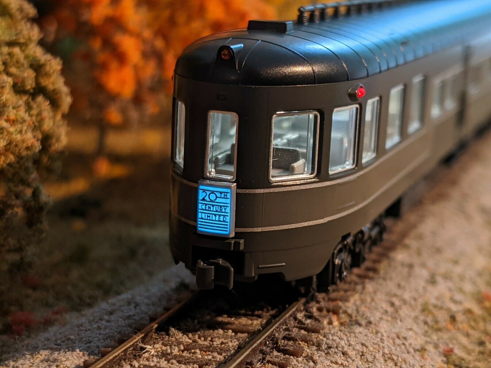 Custom Kato N Scale 20th Century Limited Observation Hickory Creek From 106-100