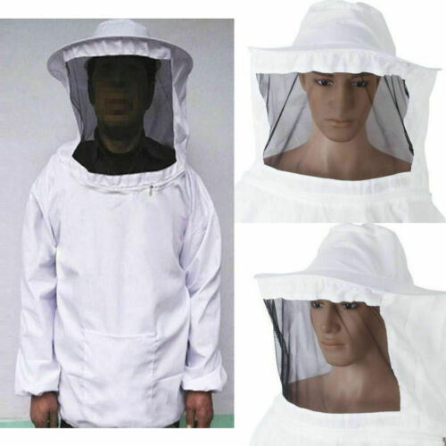 Professional Beekeeping Jacket Veil Bee Keeping Suit Smock Protective Equipment