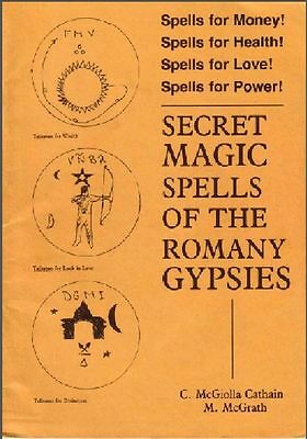 Rare- Secret Magic Spells Of The Romany Gypsies -health Witchcraft Rituals Coven