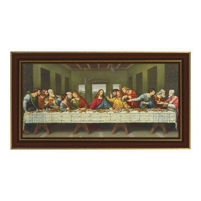 High Quality Image Of Last Supper Framed Print Framed In Genuine Wood