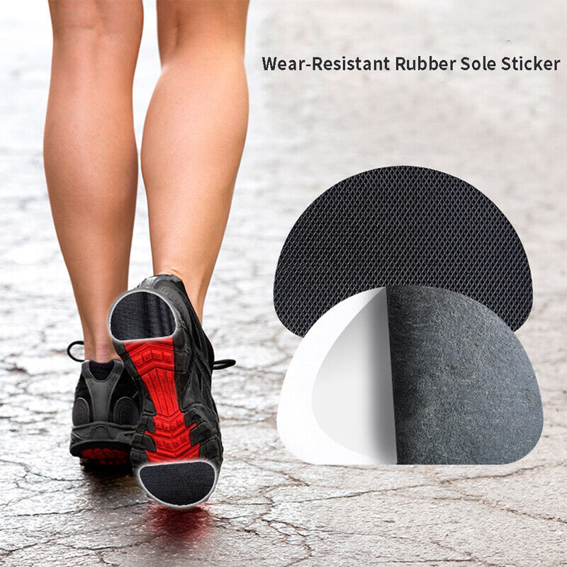 Insole Wear-resistant Tendon Rubber Sole Non-slip Sticker Forefoot Anti-skid  Cw
