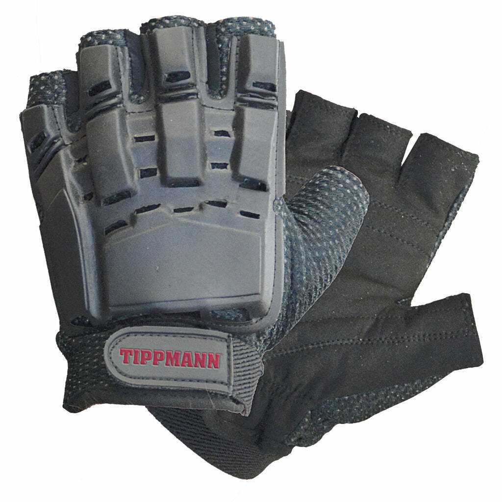 Tippmann Armored Gloves Half Finger - Medium - Paintball