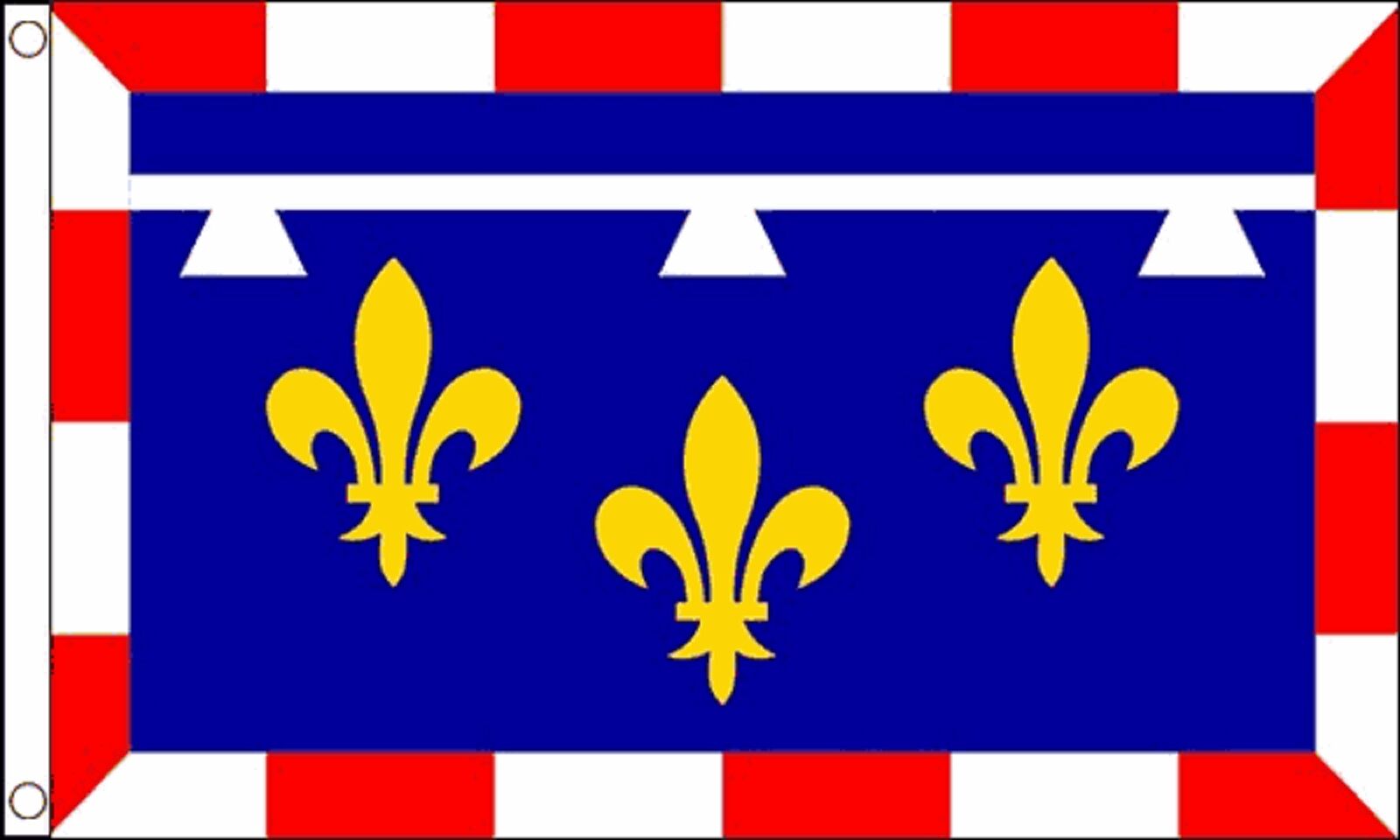 France Centre-val De Loire 5'x3' Flag