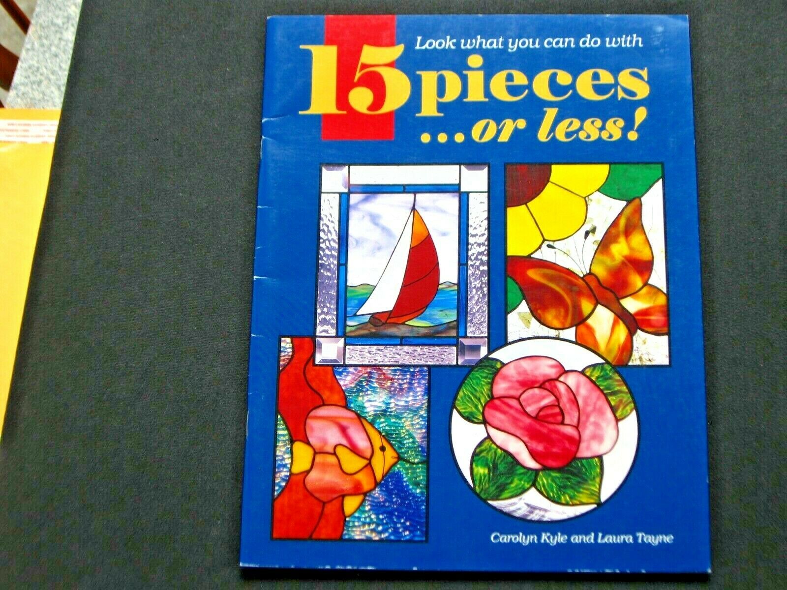 Stained Glass Pattern Book - 15 Pieces...or Less!