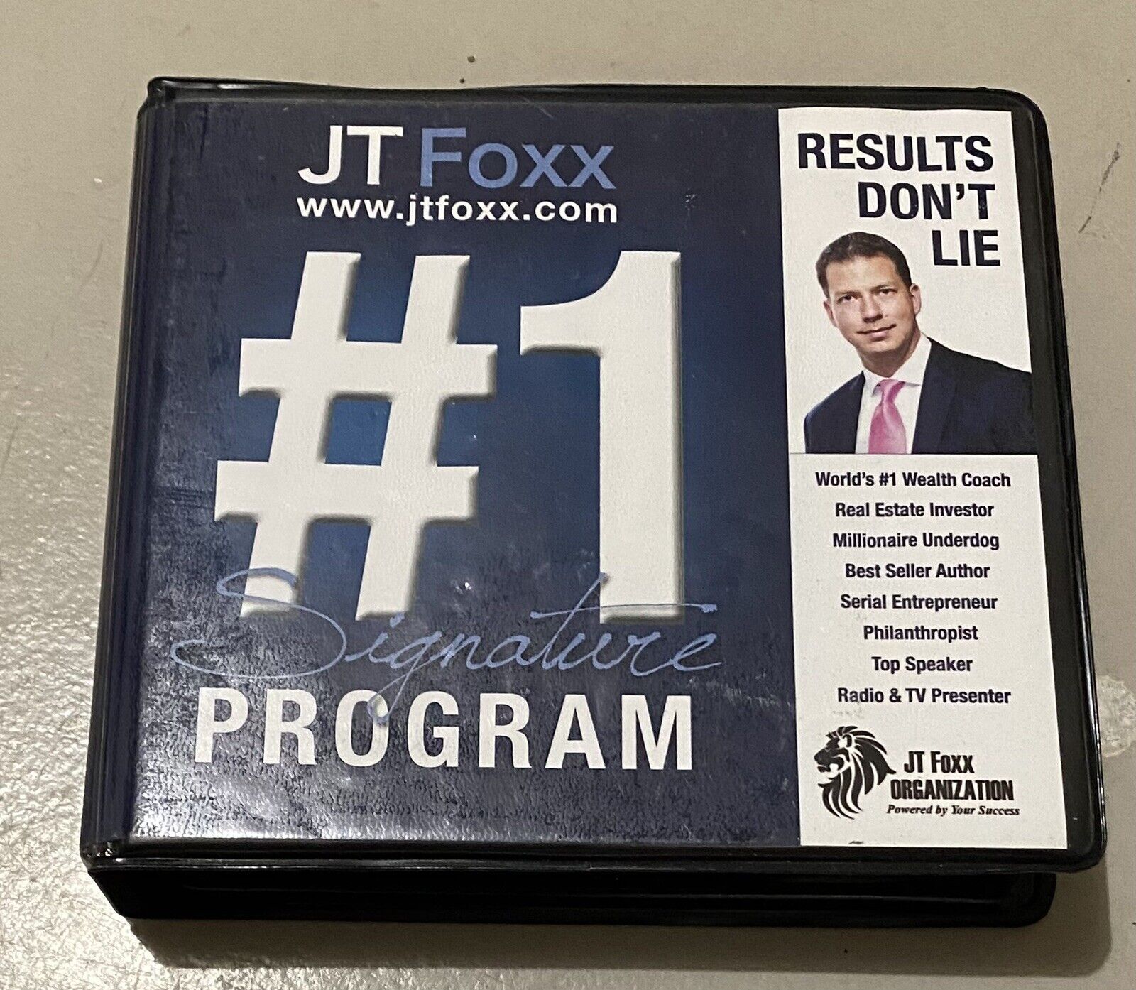 Jt Foxx #1 Signature Program Complete Set - New Sealed