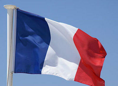 France Flag New 3x5ft French Soccer 90x150cm Premium Satin Material