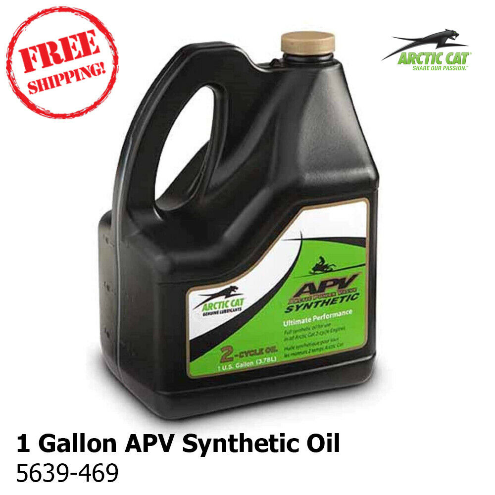 Arctic Cat Apv Synthetic 2-cycle Oil 1 Us Gallon 5639-469